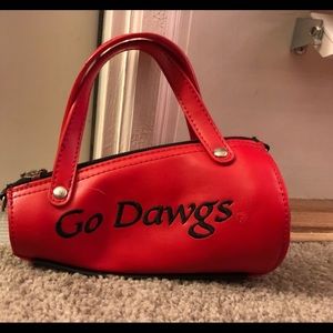 Small UGA megaphone clutch